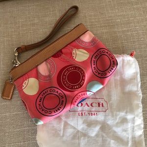 Authentic Coach Wristlet